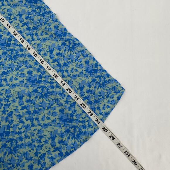 Papermoon Floral V-Neck Sleeveless Blouse Size Medium Petite - Picture 8 of 8